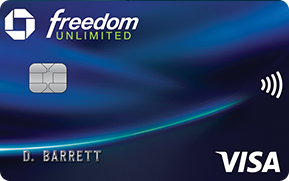 Chase Freedom Unlimited® card image